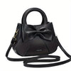 2025 Popular Bow Handbag, Casual Everything, Party Dinner, Women'S Crossbody Bag
