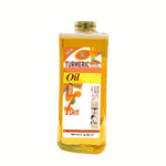 Turmeric Oil Facial & Body Massage Oil - All Light Beige Types, Glycerin-Based, Relaxation & Spa Quality, First Choice for Massage and Light Beige Care