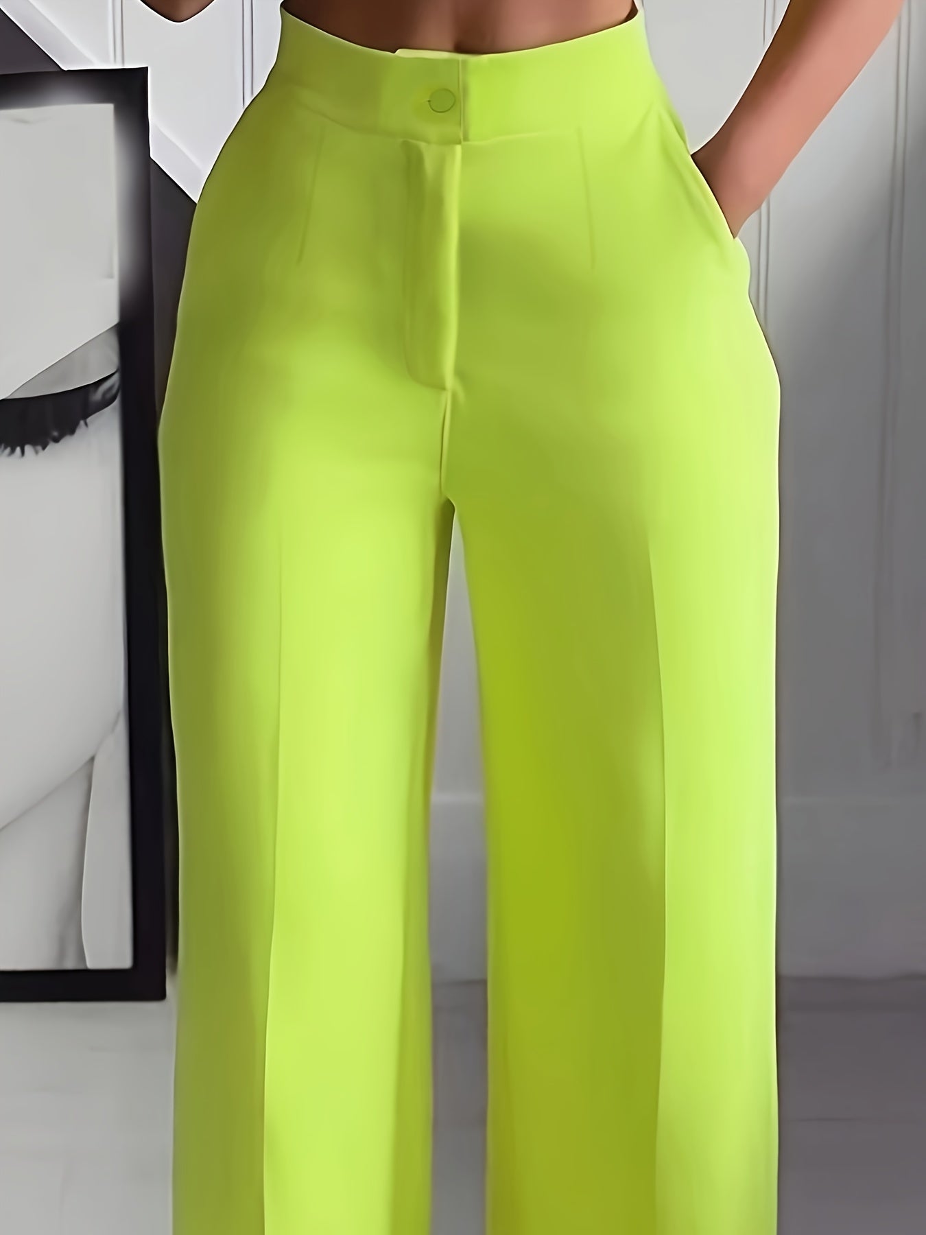 Women's fluorescent yellow one-shoulder dress, suitable for party wear