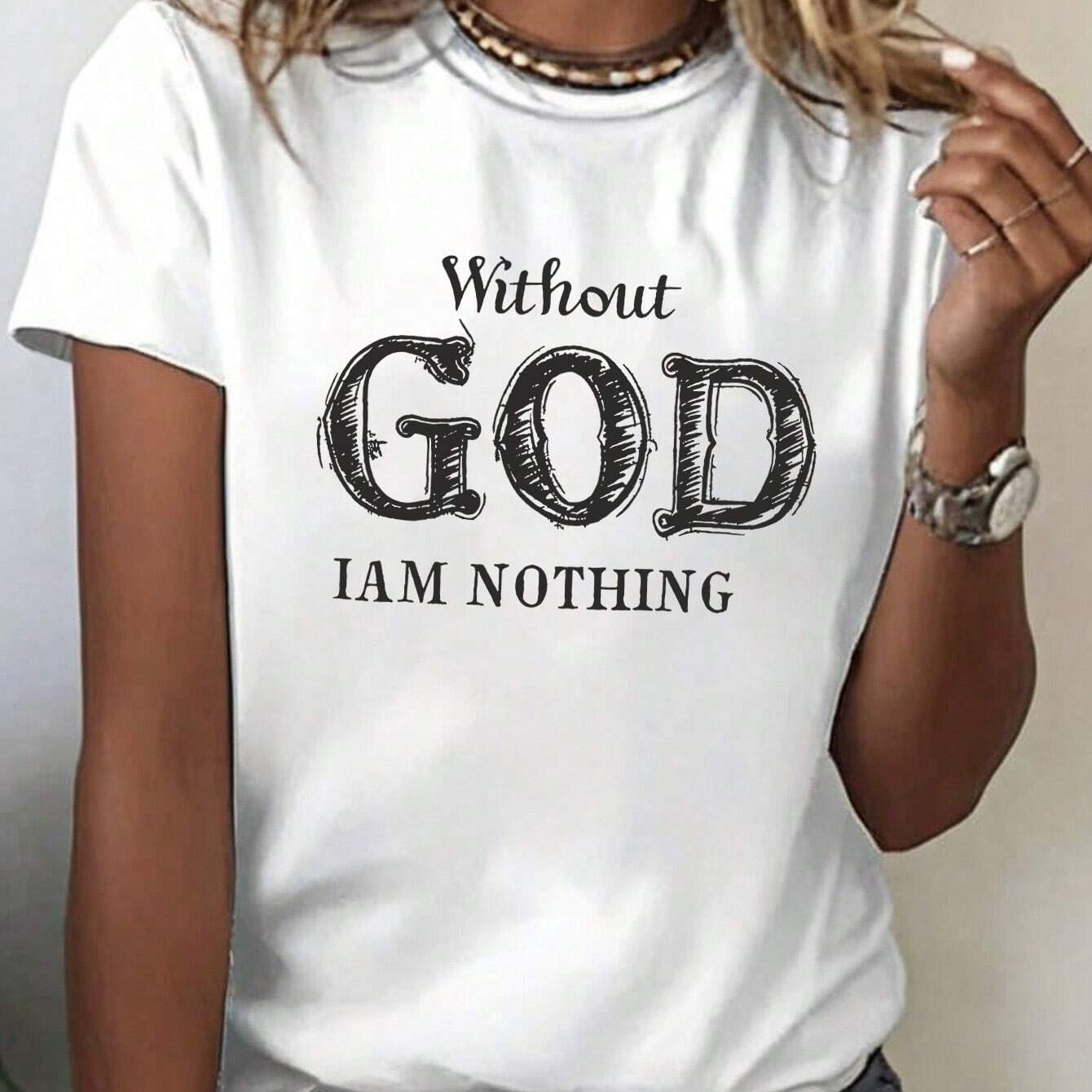 Women'S T-Shirt, with Its Simple Yet Refined Design, Is Crafted from Soft And Comfortable Fabric, Creating a Versatile Style That Perfectly Embodies a Woman'S Elegant Demeanor And Youthful Vitality.