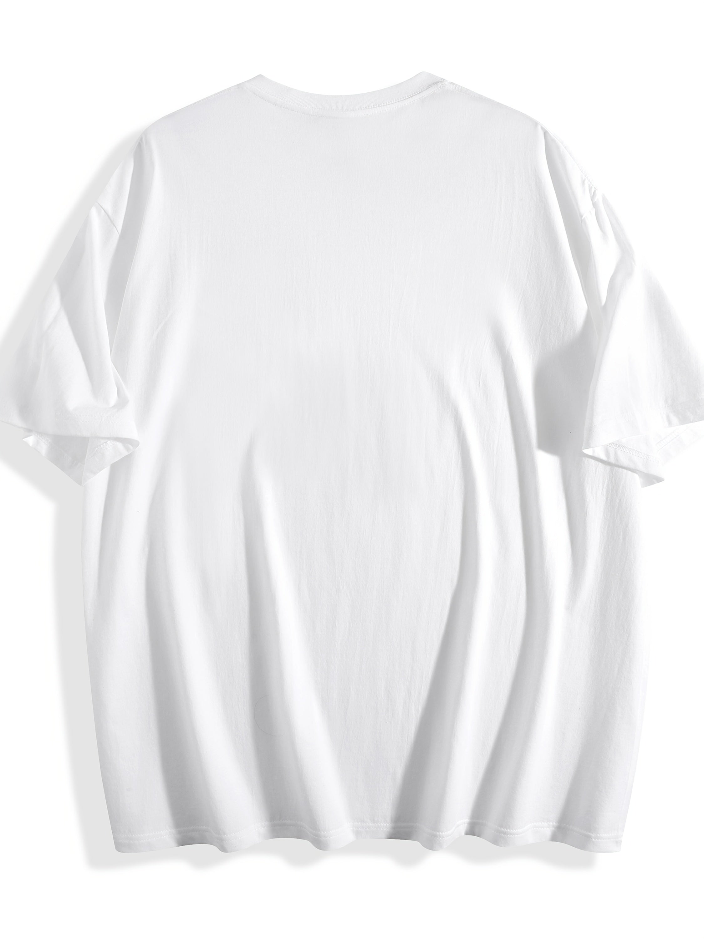 Women's Anime Face Graphic Cotton T-Shirt - Soft Breathable Round Neck Short Sleeve, Loose Fit Casual Top for Spring/Summer, Machine Washable Everyday & Party Wear, Everyday Tshirt | Artistic Print Shirt | Cotton