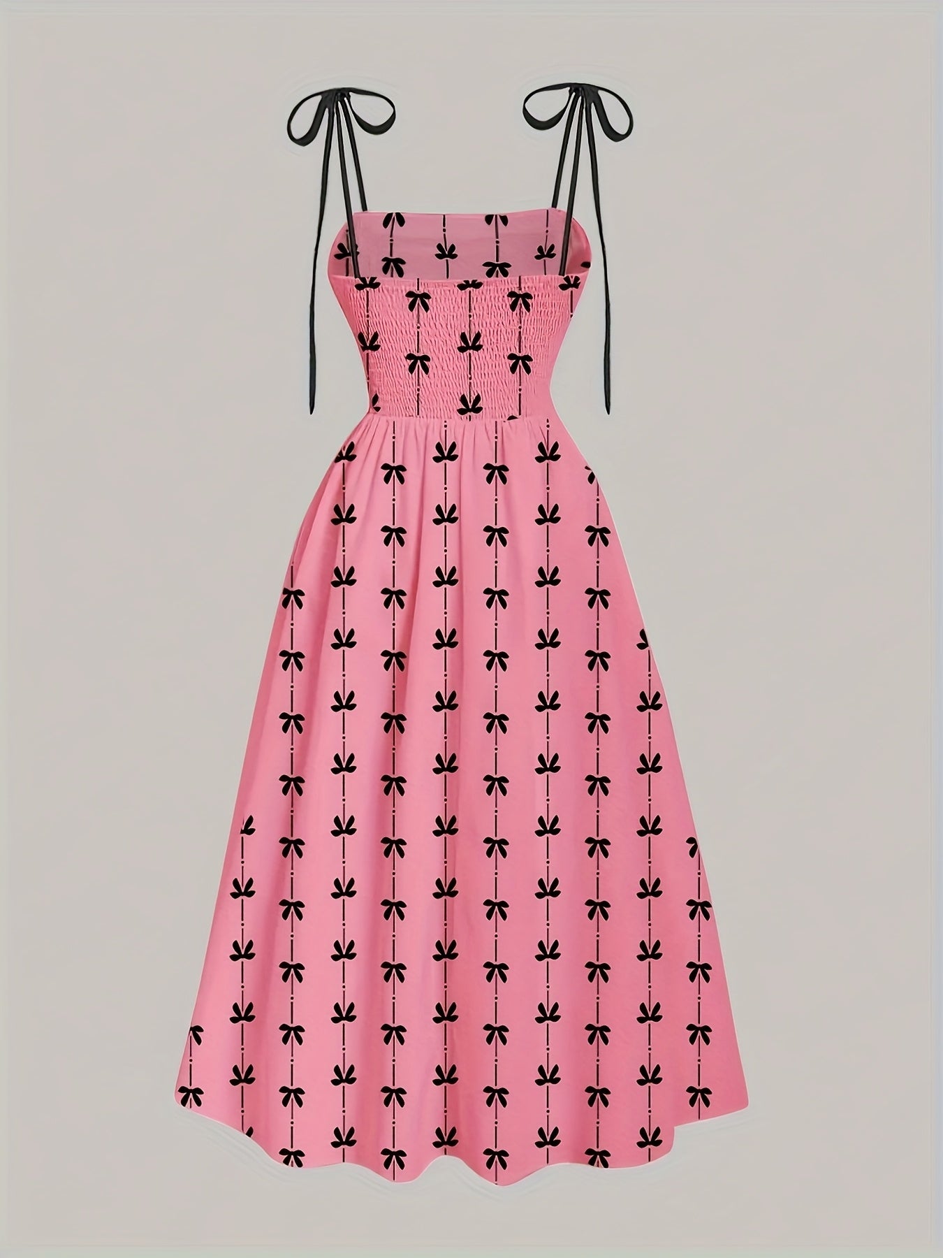Elegant Floral Print Halter Dress with Ruffle Detail - Sleeveless, All-Season, Adult Women'S Fashion, Sleeveless Dress | Floral Print Dress | Ruffle Detail Dress
