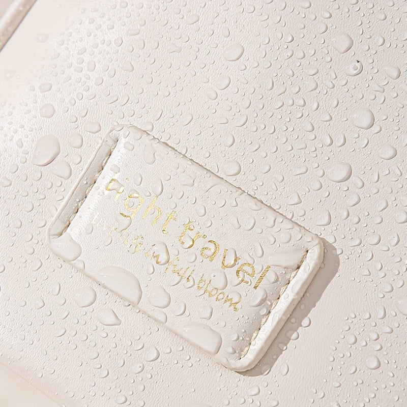 An exquisite and practical makeup bag, compact and high-end hand-held cosmetic storage bag, good-looking travel toiletry bag, essential for traveling