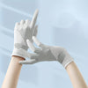 Ice Sliky Fiber Fabric Women's Breathable Thin Summer Outdoor Ice Feel Cycling Anti-Slip Fingerless Touchscreen Gloves