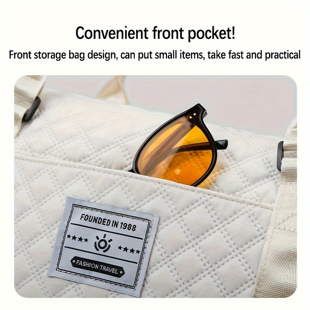 Large Capacity Multifunctional Travel Bag Set - Daily Travel Vacation Business Trip Clothes Toiletries Storage Bag, New Simple Fitness Bag