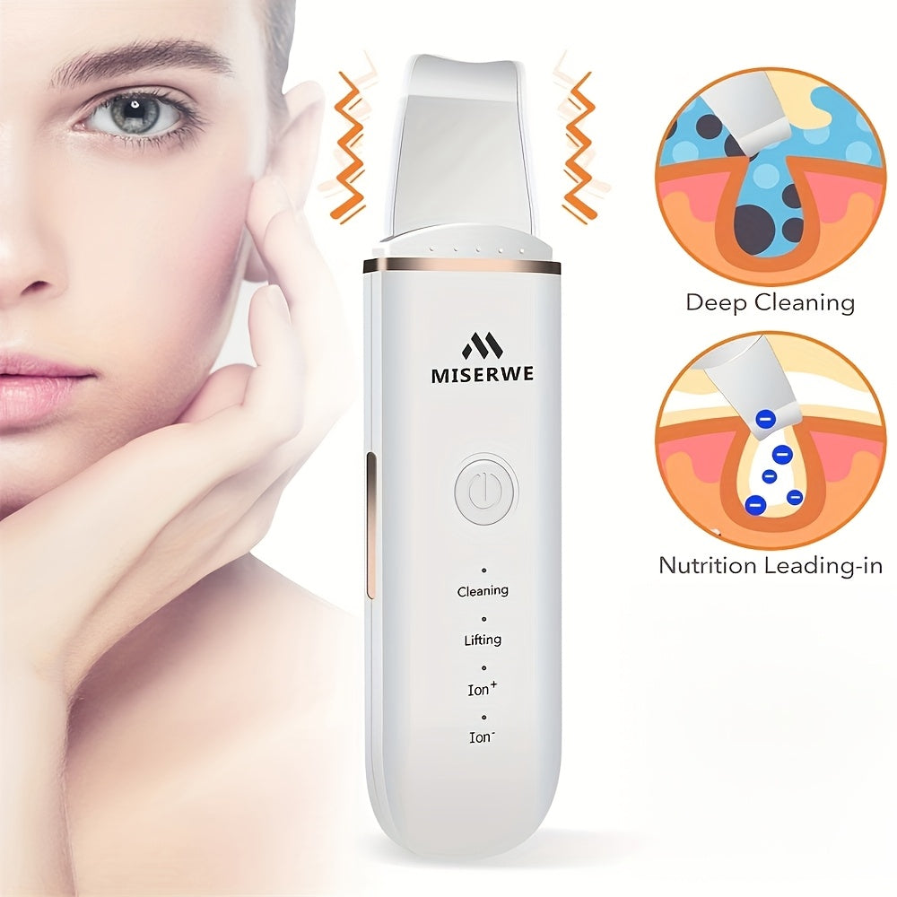 Light Beige Scrubber Facial Light Beige Scraper Deep Cleansing Pore Cleaner, Valentine's Day and New Year Gift, Best Valentine's Day Gift