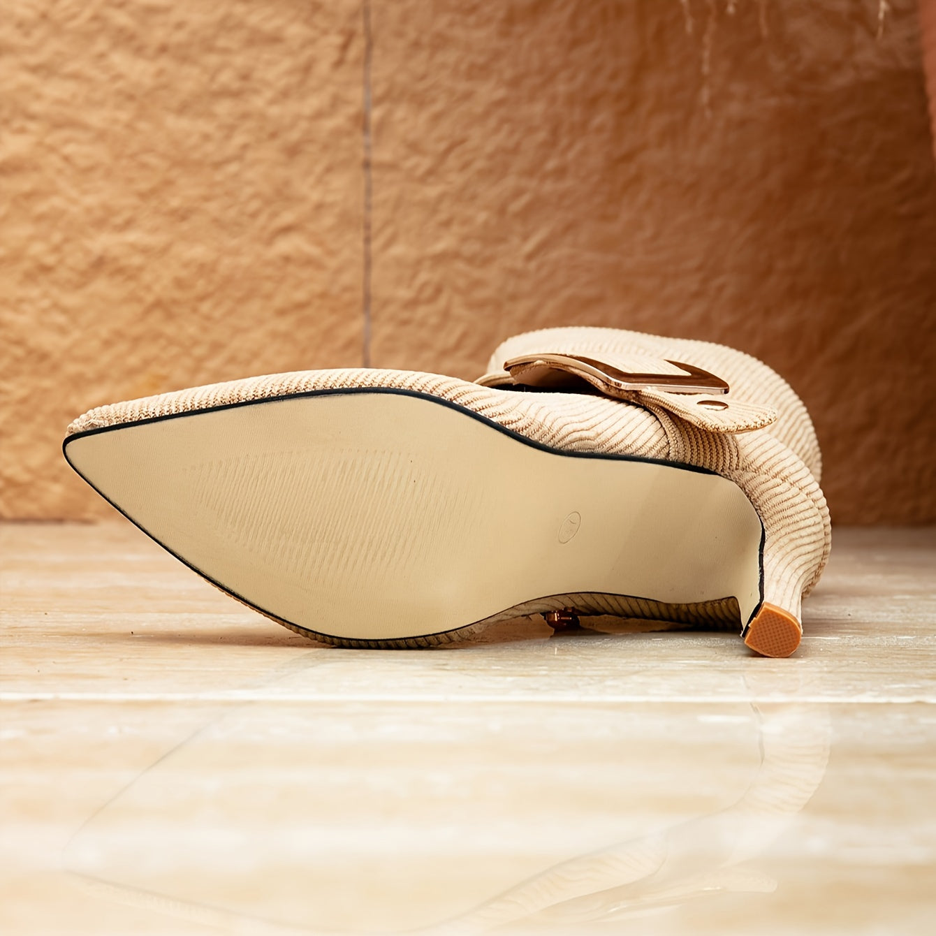 Stylish Chic Ankle Boots - Sleek Pointed Toe, Stiletto Heel, Back Zipper Closure, Comfortable Fit for All Seasons, Versatile and Timeless Design
