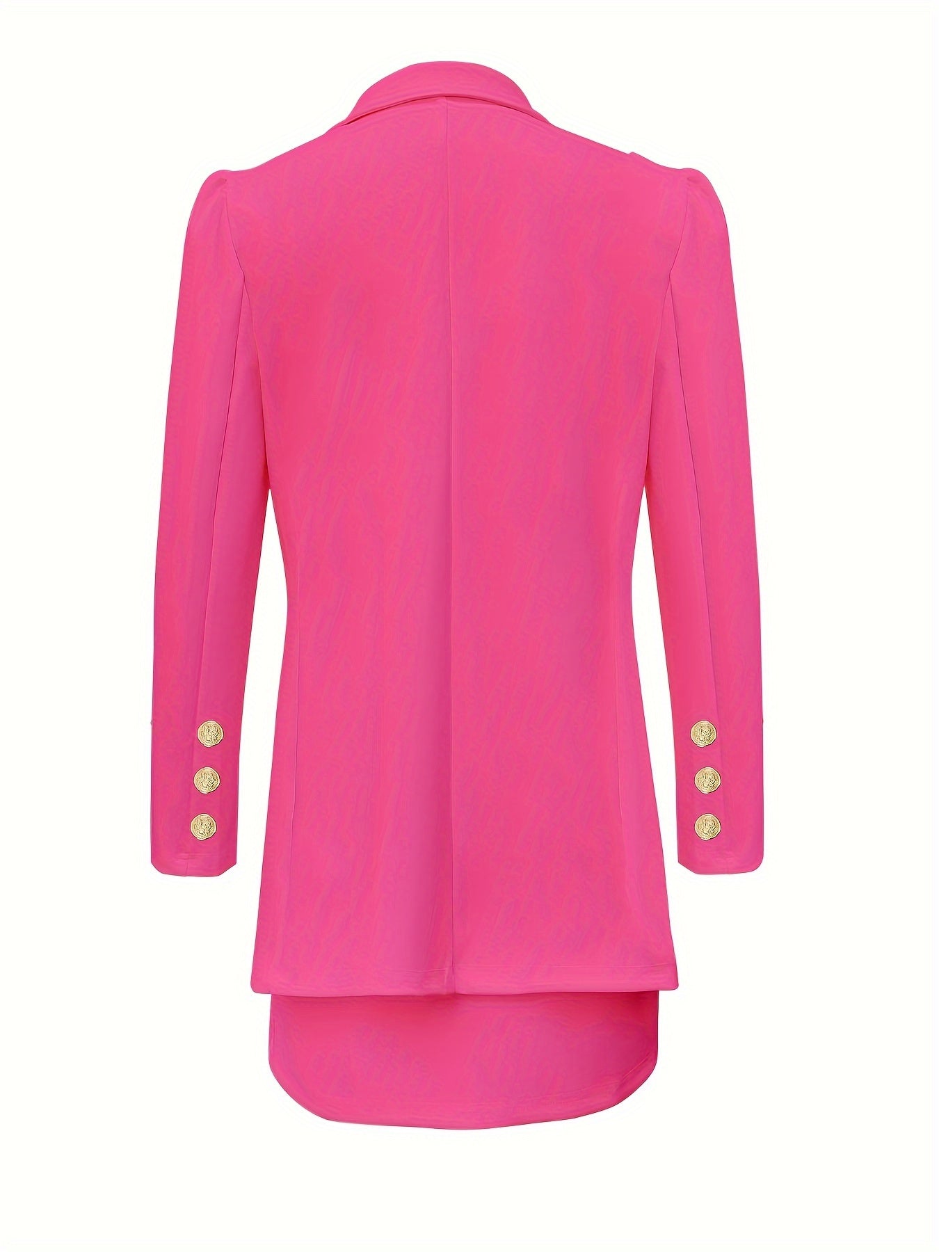 Two-piece Set, Solid Long Sleeve Elegant Blazers & Mini Skirt, Women's Clothing