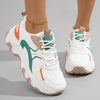 Ladies' Casual Sports Shoes - Flat, Versatile & Comfortable Running Shoes - For Students & Young Professionals - Suitable for Work & Casual Wear - Perfect Gift for Everyday Use