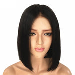 Mid-point Fashion Black Short Hair