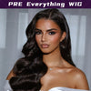 Body Wavy Glueless 13X4 Lace Front Wigs with Bleached Knots Natural Black Color 100% Long And True Length Brazilian Human Hair Wigs High Quality 250% Density Pre Cut Lace Frontal Body Wave Wigs for Women Daily Wear