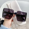 Retro Square Glasses, Popular Large Frame Glasses, Polarized Glasses For Women