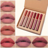 6-Pack Matte Lip Gloss Set with Long-Lasting Waterproof And Non Fading Lip Gloss, Suitable for Beauty Enthusiasts And Beginners. Perfect Mother'S Day Gift