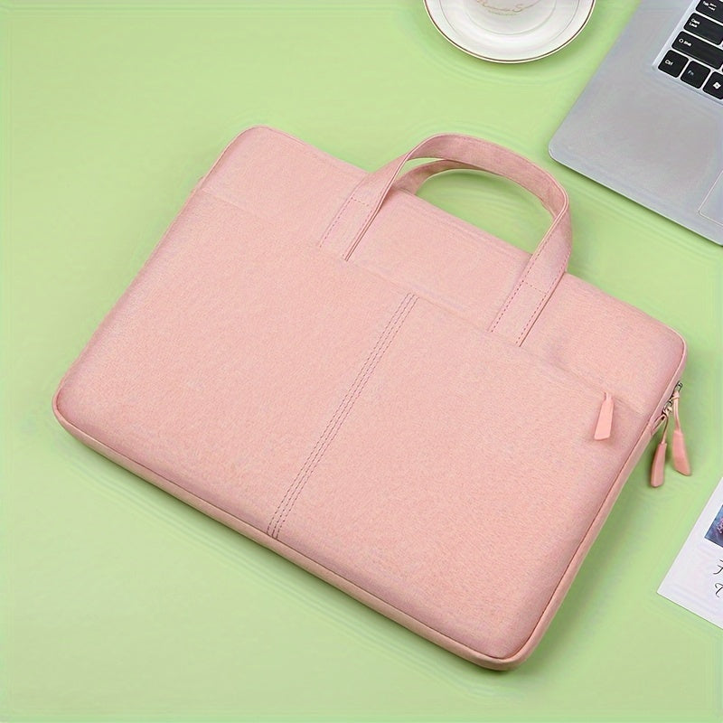 Laptop Shoulder briefcase Advanced sense large capacity commuter bag File bag Business handbag Lightweight computer bag