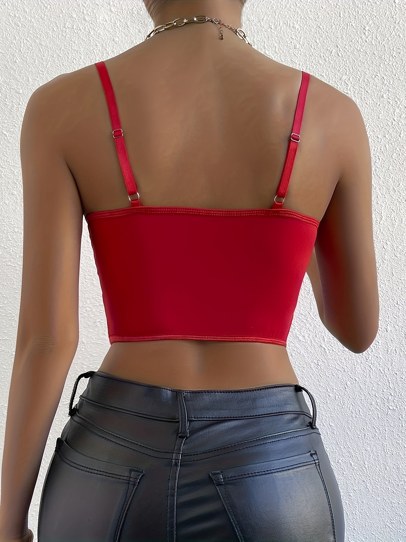 Women'S Floral Lace V-Neck Corset Top, European Style Sexy See-Through Pullovers, All-Season Knit Fabric with Medium Stretch, 95% Polyester 5% Elastane, No Padding, Regular Fit for Going Out