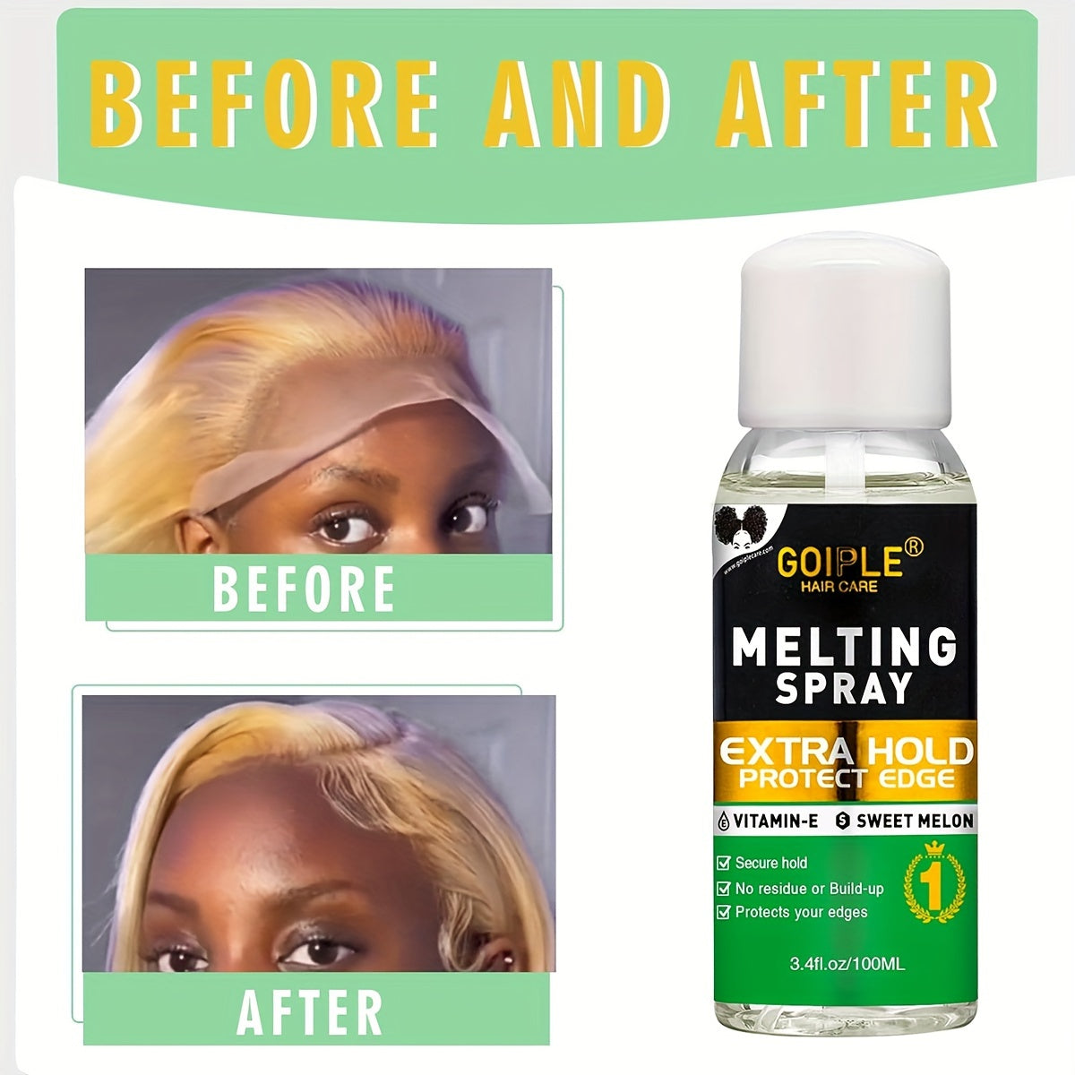12pcs/kit Wig Styling Kit - Melting Spray, Wig Tool, Lace Wig Remove, And Lace Bonding Kit For Effortless Wig Installation