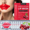 10pcs Cherry And Collagen Jelly Lip Mask, Effectively Moisturizes Lip Skin, Brightens Lip Skin, Bidding Farewell to Dryness And Dullness, Making Lip Skin Brighter And More Delicate, Lip Care, Soft Texture, Comfortable Fit