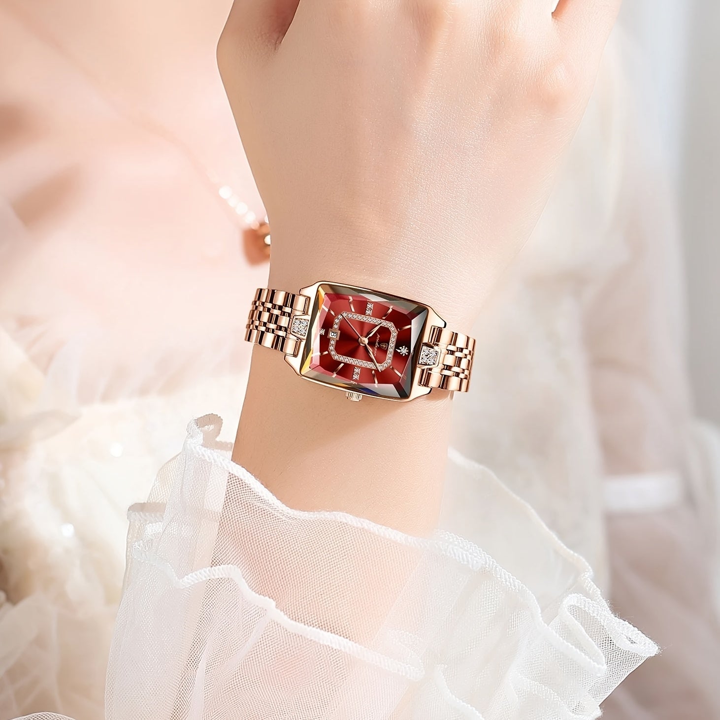 POEDAGAR Fashion Students Korean Casual Ladies Watch Luxury Stainless Steel Best Selling Simple And Elegant Quartz Wristwatch.