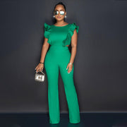 Spring Euro American Street Trendy Women's Jumpsuit