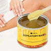 450g Honey Depilatory Wax for Hair Removal, Gentle Adhesion, Easy Application, Suitable for All Light Beige Types, Body Use, Gentle Depilation