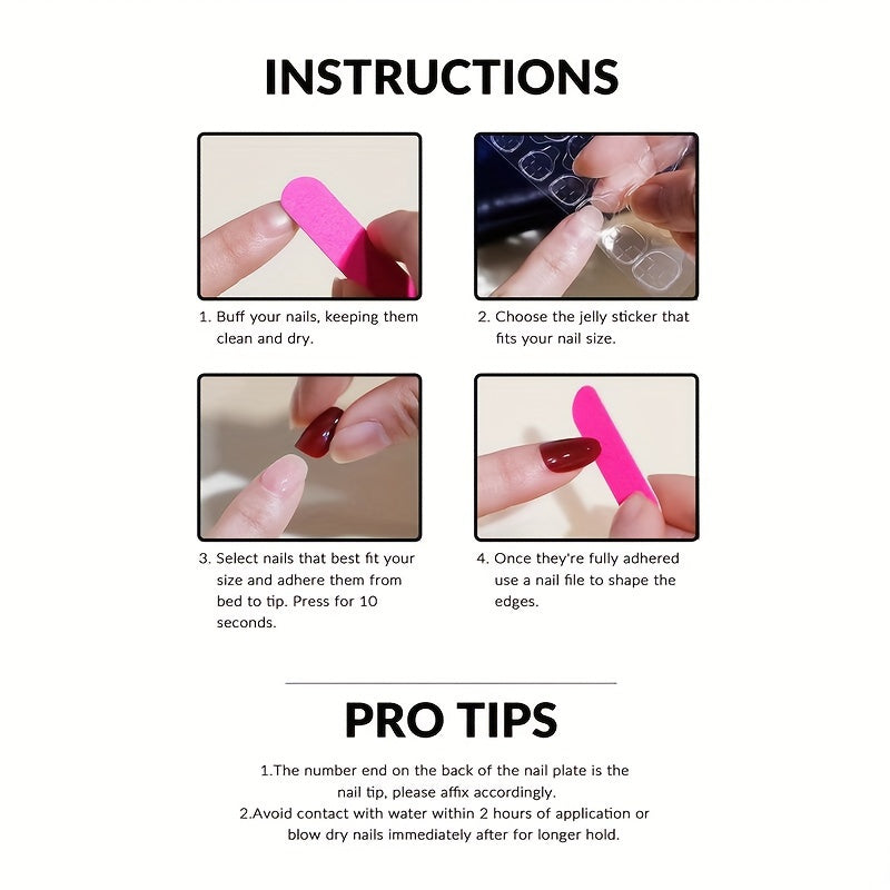 Super Long Square Shape Nude Nail Tips with Glitter Finish and 3D Butterfly Diamond Accents - 24pcs Glossy Fake Nails Set with Nail File and Tape for Women and Girls