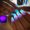 1 Box Neon Phosphor Powder Nail Glitter Powder Dust Luminous Pigment Fluorescent Powder Glow In The Dark Nail Glitters For Nail Decoration For Music Festival