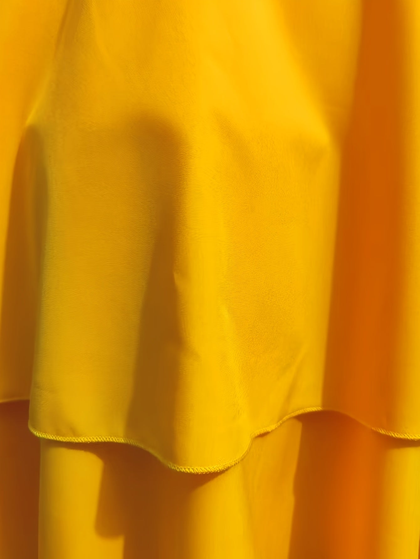 Elegant Women's Sleeveless V-Neck Dress in Solid Color Yellow - Sexy Backless Design with Tie Waist, Polyester & Spandex Blend, Perfect for Spring/Summer/Fall Events
