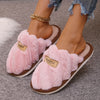 Cozy All-Season Non-Slip Striped Slip-on Slippers - Unisex Casual Fabric Upper/Inner EVA Sole Shoes - Hand Washable Comfort Indoor Floor Footwear