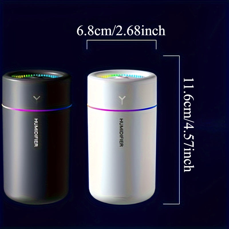 1pc Quiet USB-Powered Humidifier for Large Rooms - Multi-Function Spray with Top-Filling Water Tank, Easy to Clean, Ideal for Bedroom, Living Room, Office, Humidifier for Bedroom, Quiet Humidifier | Modern Humidifier Design |