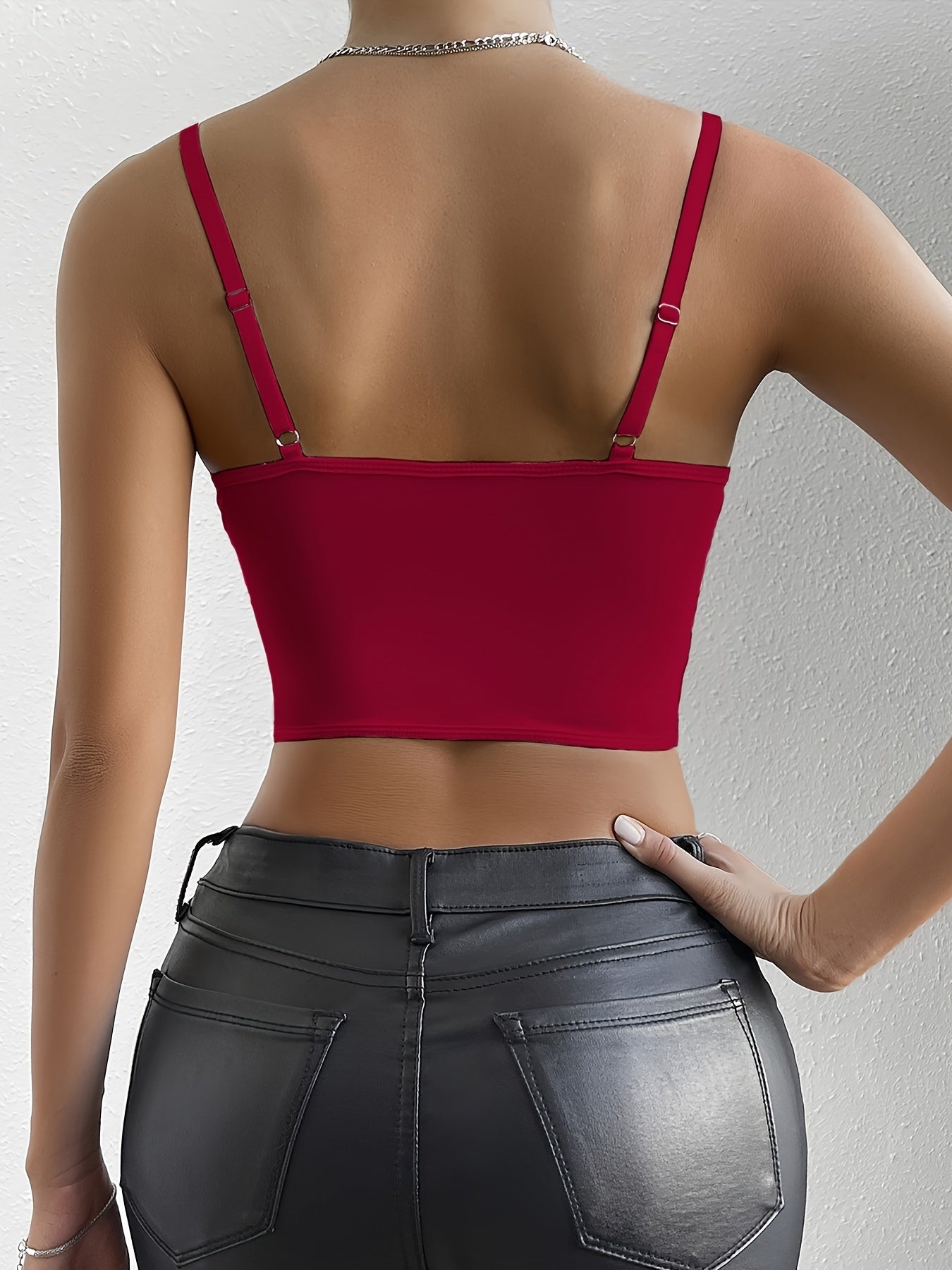 Lace Corset Crop Top - Backless, Sheer Floral Print, Diamond Fishbone Detail, Sexy Camisole for Women - Perfect for Date Night, Party, Clubbing, and Summer Outings