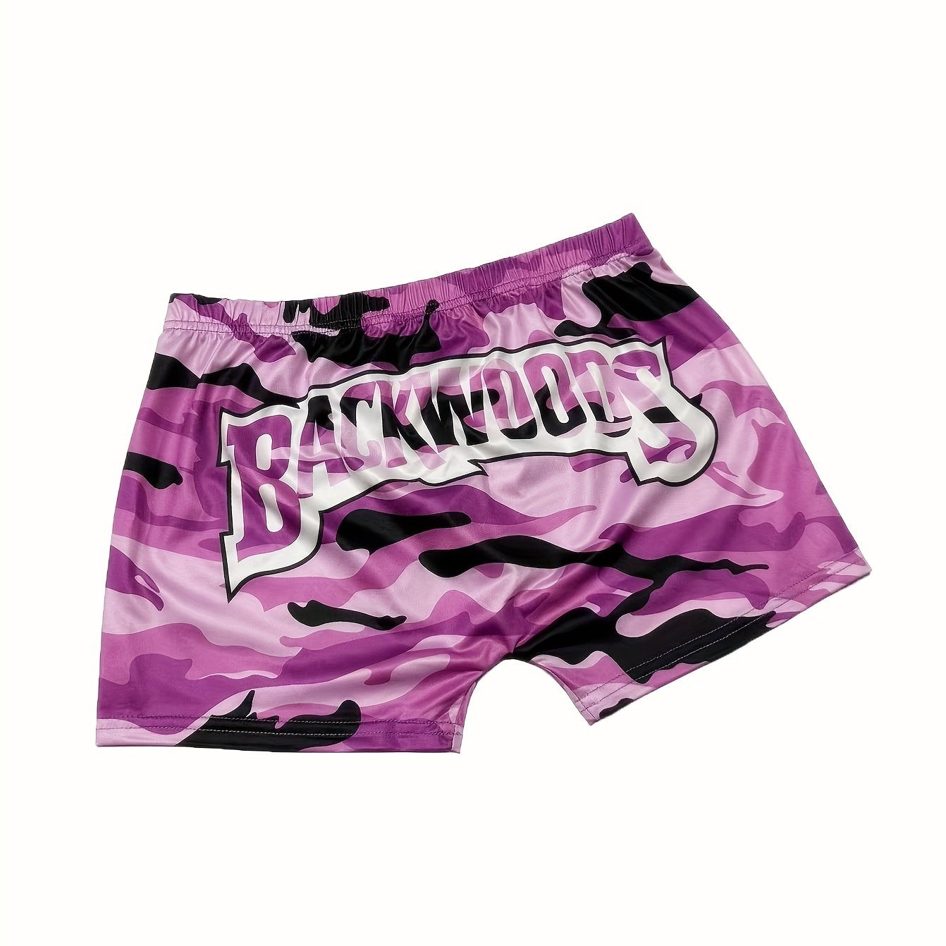 Letter Print Lounge Bottoms, Comfy & Soft Elastic Waistband Shorts, Womens Loungewear & Sleepwear