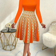 Stylish, Casual, And Elegant Printed Dress