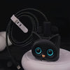 5-Pack Cute Cat Pattern Charger Protector, 18/20W Fast Charging Head Anti-Break Cable Organizer, TPU Material, No Battery, Ideal Gift for Boyfriend/Girlfriend