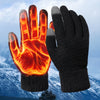 A Pair of Women'S Winter Outdoor Touchscreen Gloves That Are Warm, Thick, And Plush, Suitable for Driving And Cycling in Cold Weather. These Stylish And Versatile Gloves Are Perfect for Couples During The Winter Season, Ideal