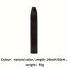Natural Black Tape in Hair Extensions Human Hair Black Tape in Hair Extensions Real Human Hair Extensions Tape in #1B Black Hair Extensions Real Human Hair 20pcs 16-26 Inches