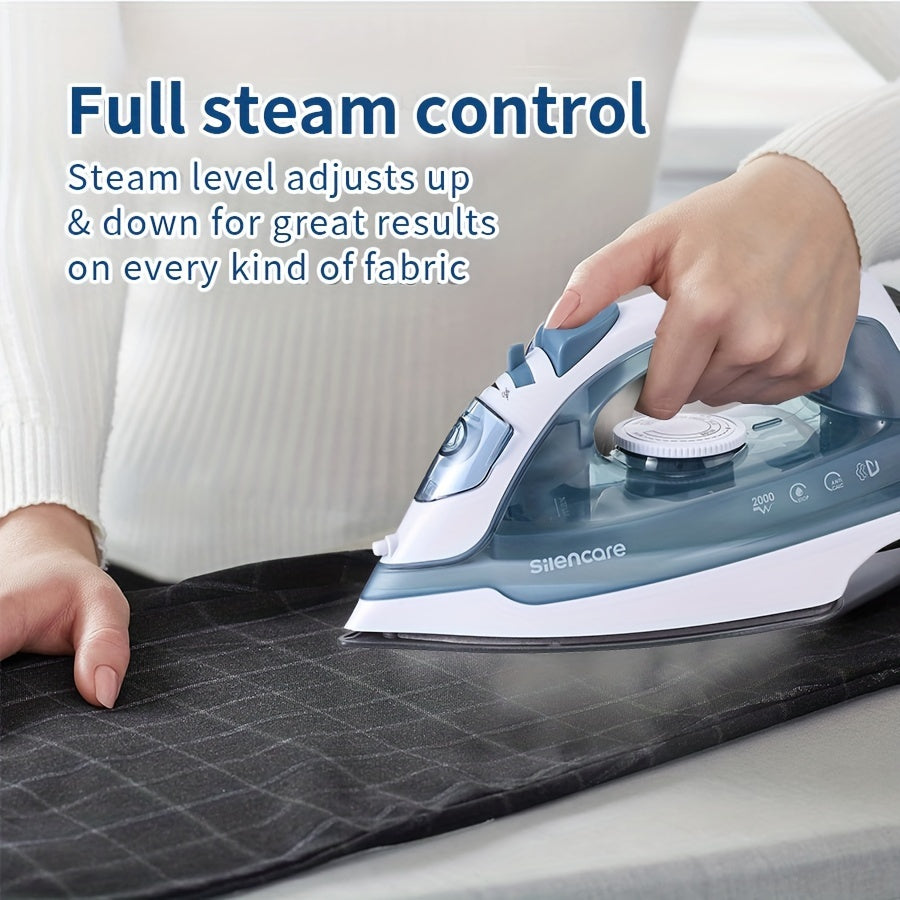 1Pc, Clothes Steam Iron With Non-stick Soleplate And Adjustable Thermostat Control, Equipped With Overheat Safety Protection At 120V