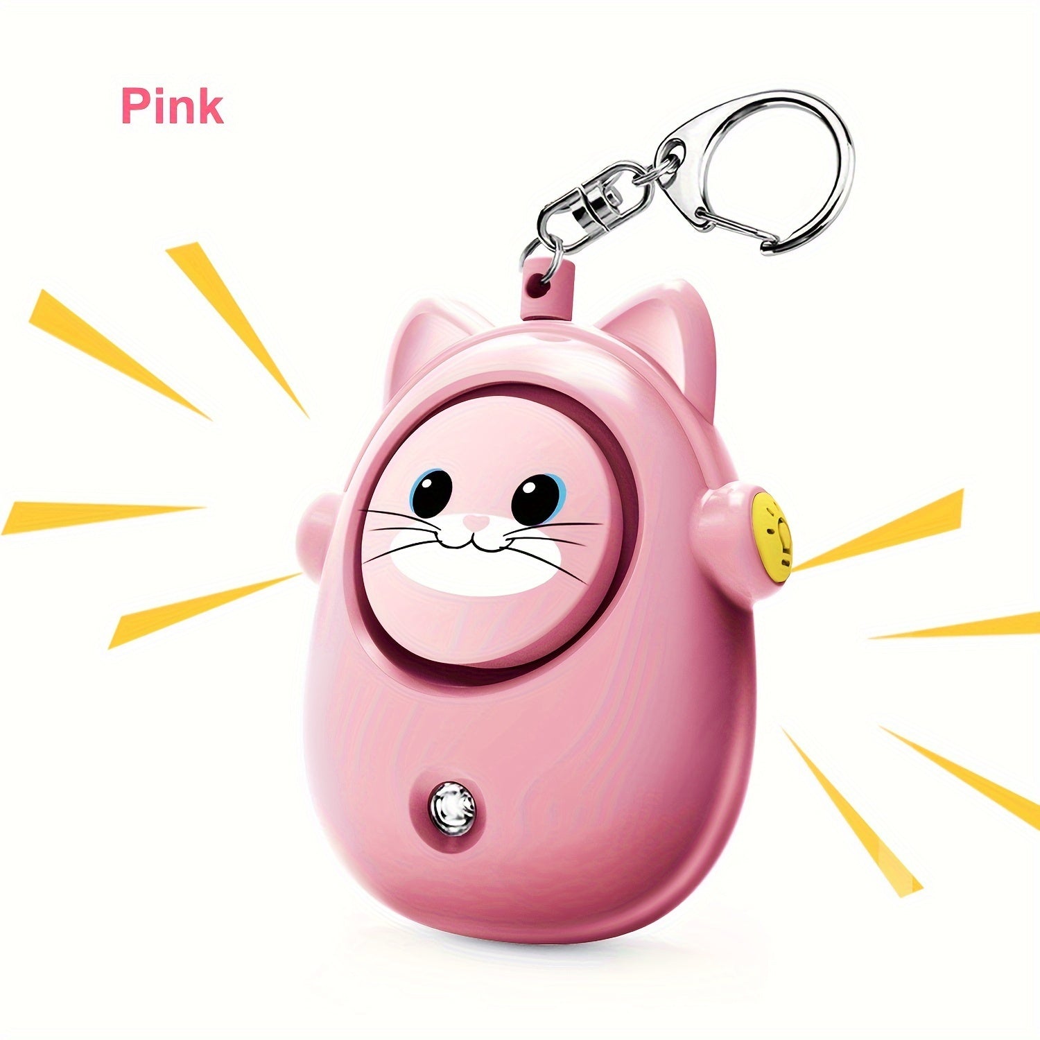 1pc Personal Safety Alarm For Women, 130 DB Loud Self Siren With LED Strobe Light, Personal Security Safe Device, Alarms For Women Elderly