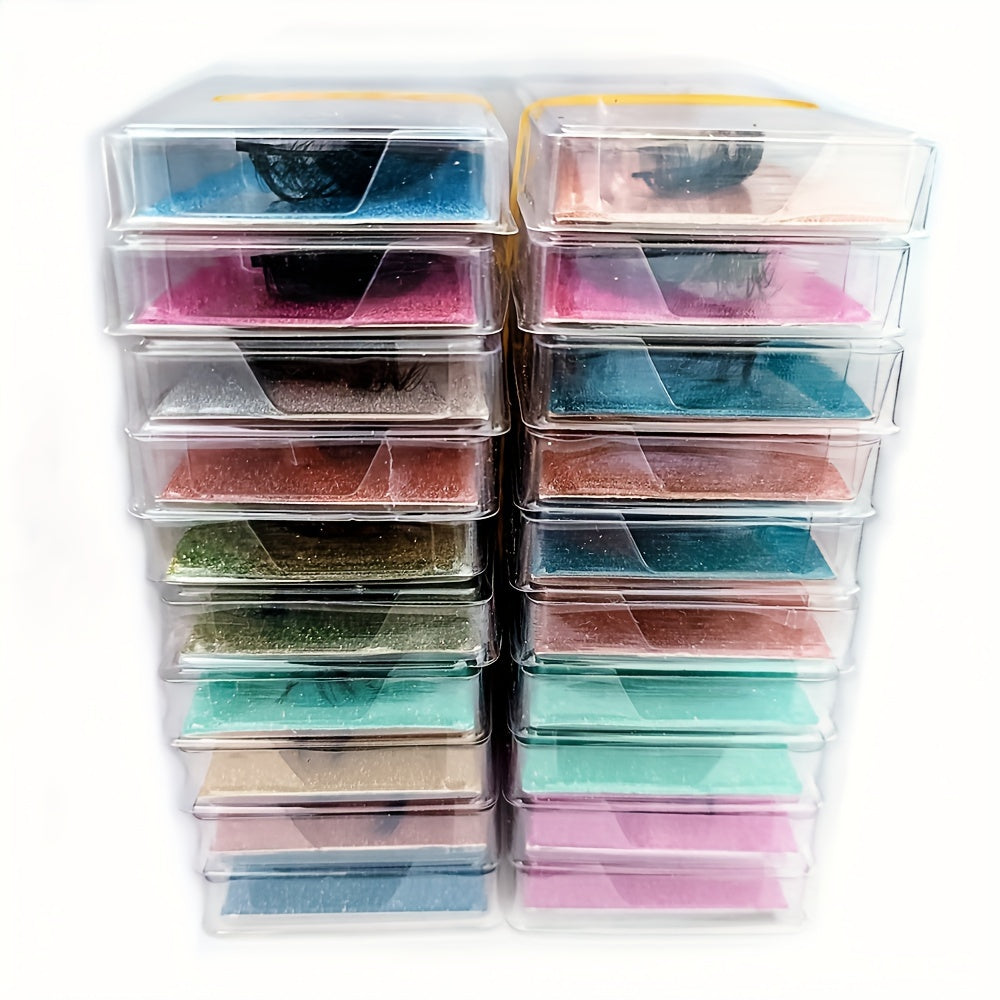 Versatile 3D Eyelash Multi-Pack: Fluffy Thick & Curling - Natural to Glam Looks (10/20/30/40 Pairs)