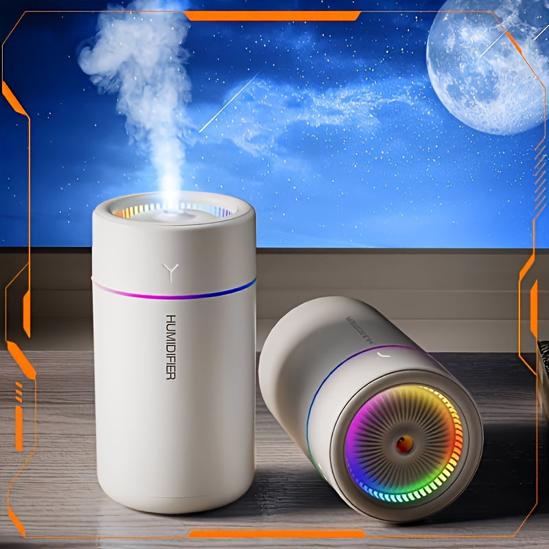 1pc Quiet USB-Powered Humidifier for Large Rooms - Multi-Function Spray with Top-Filling Water Tank, Easy to Clean, Ideal for Bedroom, Living Room, Office, Humidifier for Bedroom, Quiet Humidifier | Modern Humidifier Design |