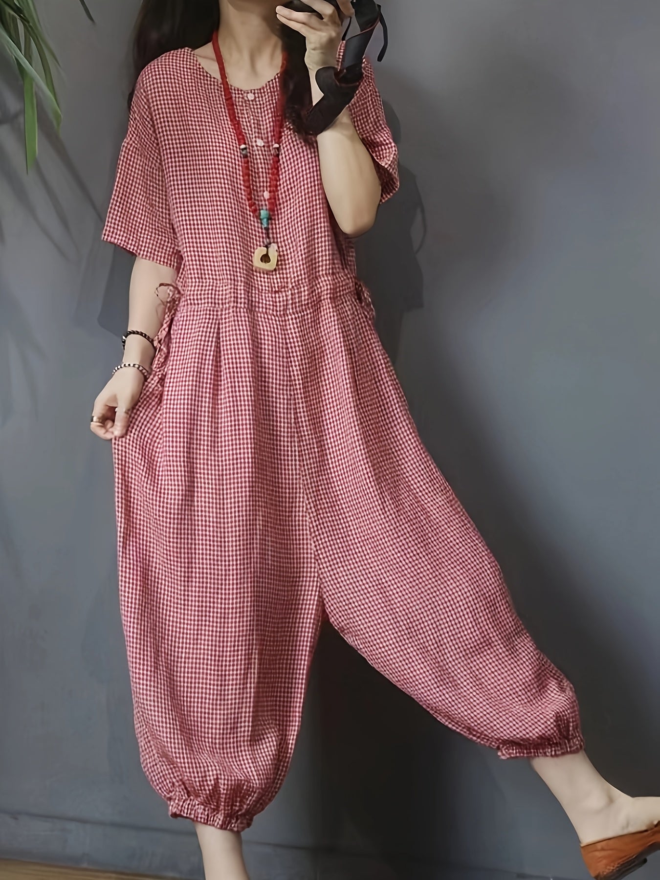 New Stylish Autumn Jumpsuit for Women, Versatile Design 10072