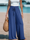 Comfortable And Breathable High-waisted Loose Wide-leg Pants For Women's Casual Fashion.