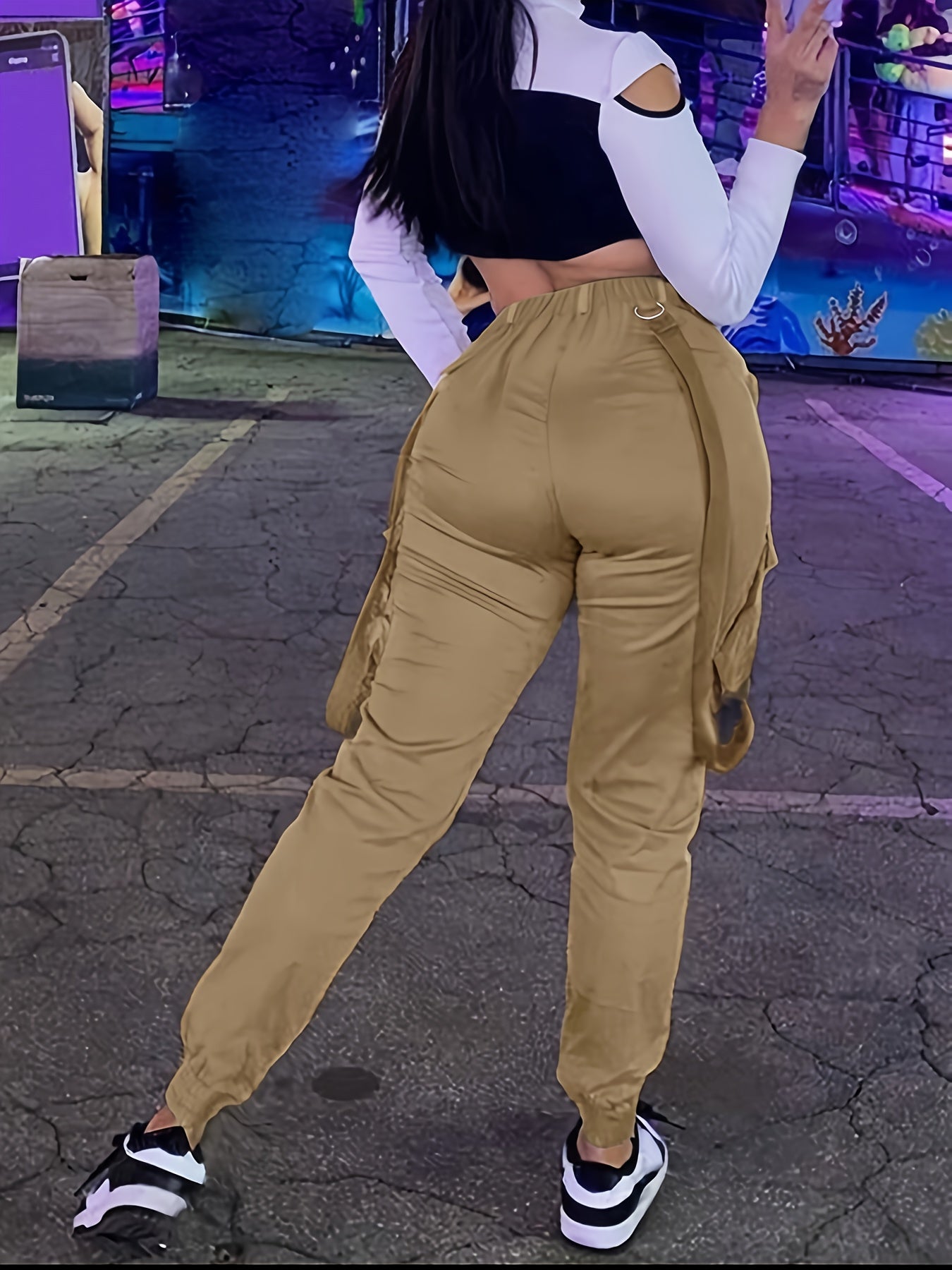 Street Pocket Streamer Loop Overalls