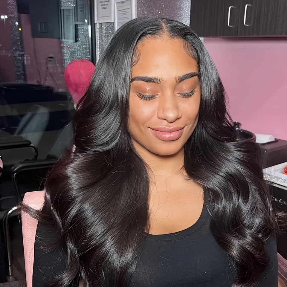 Body Wave Bundles Human Hair Brazilian Weaving Natural Black 3PC Bundles Deal Virgin Hair 30 Inch Raw Hair Extensions