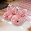 Women'S Cute Bunny Animals Slippers Interesting Comfortable Furry Slippers Soft Plush Winter Season Keep Warm Rabbit Home Bedroom Shoes, Valentine'S Day Gifts