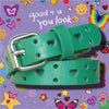 Candy-colored Five-pointed Star Hollowed Heart Shape Belt