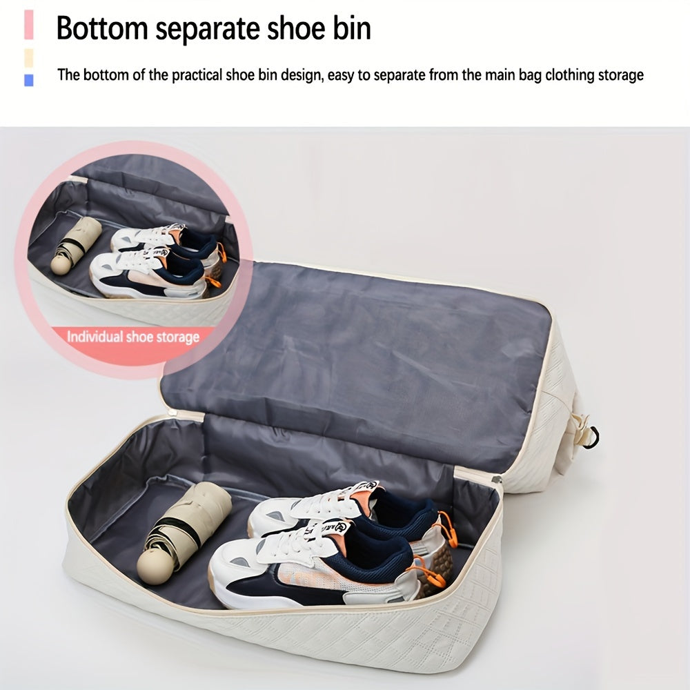 Large Capacity Multifunctional Travel Bag Set - Daily Travel Vacation Business Trip Clothes Toiletries Storage Bag, New Simple Fitness Bag