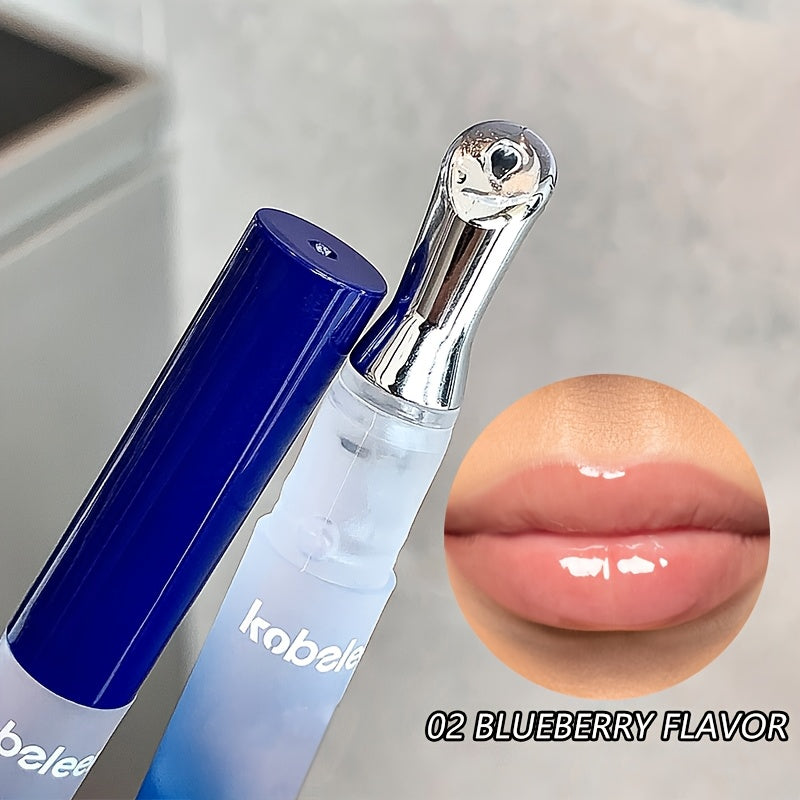 Hydrating Berry-Infused Lip Gloss – Moisturizing & Long-Lasting Lip Oil with Glossy Finish, Nourishing Formula for All Skin Types | Valentine's Day Gift for Her