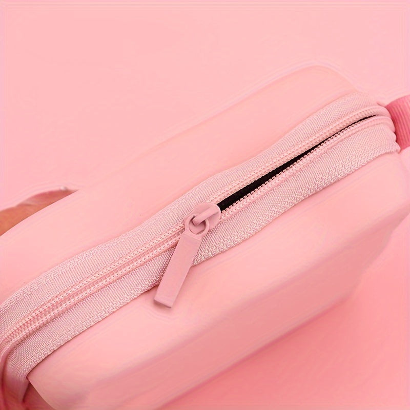Pink EVA Material 6pcs Bowknot Storage Set - Data Cable Protector with Winding Tool and Anti-Breakage Charger Head Protector - iPhone Accessory Organizer