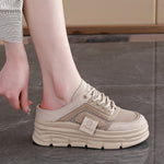 Women'S Thick-Soled Sports Casual Shoes with Breathable Design And Half-Covered Toes.