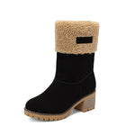 Fashion Personality Suede Low-cut Women's Boots